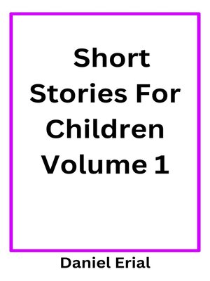 cover image of Short Stories For Children